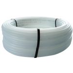 TUBE POLYETHYLENE LDPE 1/4 X 500PI BLANC TRANSL.
