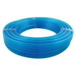 TUBE POLYURET. 5/16(8MM) X 100PI(30M) BLEU TRANSL.
