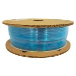 TUBE POLYURET. 5/16(8MM) X 330PI(100M) BLEU TRANSL.