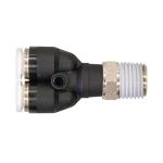 (M) "Y" Connector 1/2 x 1/4(M)NPT TOPFIT