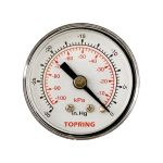 MANOMETRE 2-1/2  - 1/4NPT CBM 30 HG