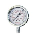 MANOMETRE GLY. 4  - 1/4NPT LM 0-3000 INOX