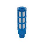 SILENCIEUX/FILTRE 1/2(M)NPT (PE)