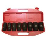 ensemble douille impact longue 3/4 dr 8PCS 1 a 1-1/2''