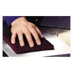 FEUILLE BLENDEX 6``X 9`` MARRON (bourgogne)