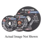 XCAVATOR MEULE A MOYEU DEPORTE, 5 PO DIAM. X 1/4 PO THK, 7/8 PO TROU CENTRAL, ABRASIF DALUMINE DE ZIRCONE, GRAIN 16