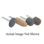 MEULE MONTEE, BOUT ARRONDI , 1 PO DIAM., 1/4 PO DIAM. QUEUE