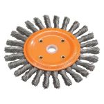 BROSSE ACIER 8"X3/8''X5/8'' COEUR BRIN 0.0118 FILS NOUER