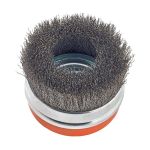 4" 5/8-11 BROSSE BOISSEAU, FILS CREPES