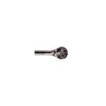 BURIN SPHERIQUE ARBRE, 1/4" X 1/2" ALUMINIUM