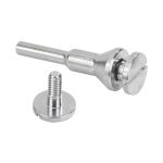 Walter Surface Technologies 11-l 007 ARBRE POUR MEULE , 1/4 po, 3/8 po, roue 2 à 3 po diam., roue 1/8 po w, 1/4 po diam. Queue, à utiliser avec les ro