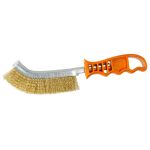 BROSSE A MAIN, POILS ACIER RECOUVERT DE ZINC