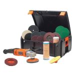 30-A 267 TROUSSE MEULEUSE 6265 AVEC DISQUE ET MEULE , 5/8-11 ARBRE/QUEUE, 120 VCA