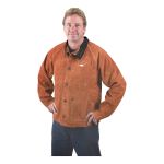 VESTE SOUDEUR EN CUIR LARGE