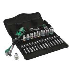 Wera 05004016001 8100 sa 6 clé à cliquet ensemble, 1/4 po prise, 28 pièces