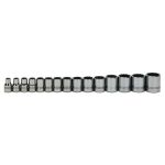 Williams WSS-15RC ENS. DOUILLE COURTE DR 1/2 15PC 3/8 A 1-1/4