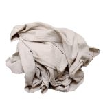 GUENILLE MECANIQUE 100% COTON BLANC 15X15