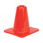 CONE DE SIGNALISATION, 6'', ORANGE