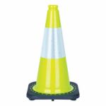 Zenith SDS934 Premium Grade Traffic Cone With Reflective Collar, 18 in H, 1 Collars