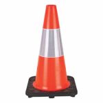 CONE ORANGE 18" BANDE 6"