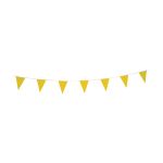 CORDON DE FANIONS, 60' LO, JAUNE