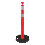 POTEAU DELINEATEUR HAUTE VISIBILTE, 42'' H, ORANGE