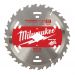 Milwaukee 48-41-0713 Lames de scie circulaire à vis sans fin de 7-1/4 po de base pour charpente, 24 dents