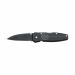 KLEIN TOOLS 44000-BLK Couteau à cran léger noir, lame à pointe tombante de 5,7 cm