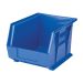 BAC BLEU EN PLASTIQUE EMPILABLE & À SUSPENDRE - 8 1/4'' LA X 7'' H - 10 3/4'' P