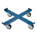 CHARIOT POUR BARIL, ACIER, CAPACITEE 1000 LB, DIAMETRE 24", ROUE EN POLYURETHANE