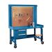POSTE DE TRAVAIL MAXI-BENCH, ACIER/BOIS SURFACE, 60" LA X 30" P X 76" H