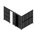 PARTITION GRILLAGÉ 16'-8''X12'-6''X 8'-3'' DE HAUT
