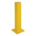 BUTOIRS ROBUSTES, ACIER, 24" H X 4" LA, JAUNE