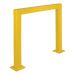 BARRIERES DE SECURITE, 4' LA X 3,5' H, JAUNE