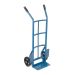 Diable robuste, Prise Double, Acier, Hauteur de 46", Capacité 1000 lb