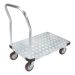 CHARIOT PLATEFORME RAINURE ALUMINIUM