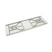 TABLE PLIANTE, RECTANGULAIRE, 96" L X 30" LA, POLYETHYLENE, BLANC