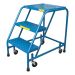 ECHELLE ROULANTE 3 MARCHES , KLETON LARGEUR 18po HAUTEUR 28PO ACIER