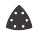 PAPIER ABRASIF GR 60 TRIANGULAIRE OPEN-LOK POUR OUTIL OSCILLANT PQT 6