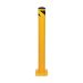 BUTOIR, ACIER, 42" H X 4-1/2" LA, JAUNE