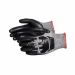 GLOVES A-IMP SZ8 FOAM NITRILE BK