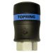 RACC. TOPQUIK (1/2 IND) 3/8(F)NPT SEC.