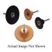 Walter Surface Technologies patin dappui twist 04-x 302, 3 po diam., arbre