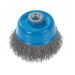 BROSSE D'ACIER 3" 5/8-11 INOX.