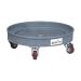 SOCLE ROULANT POUR BARIL DE CONFINEMENT DES FUITES, 24,25" DIA. X 7,625" H, CAP. DE DEVERSEMENT 1,5 GAL. US