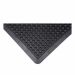 TAPIS ANTIFATIGUE EN DOME, A BULLES, 2' X 3' X 1/2", NOIR, CAOUTCHOUC