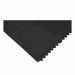 TAPIS ANTIFATIGUE, LISSE, 3' X 3' X 1/2", NOIR, CAOUTCHOUC NATUREL