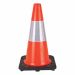 CONE ORANGE 18" BANDE 6"