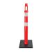 POTEAU DELINEATEUR 42'' BASE CARRE