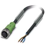 Sensor/actuator cable SAC-3P- 5,0-PUR/M12FS